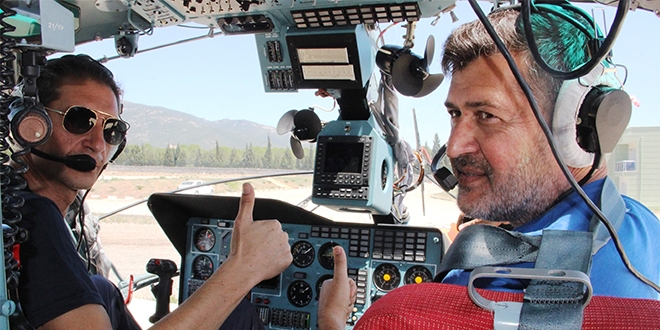 Emekli savaş pilotlarının yeni düşmanı alevler