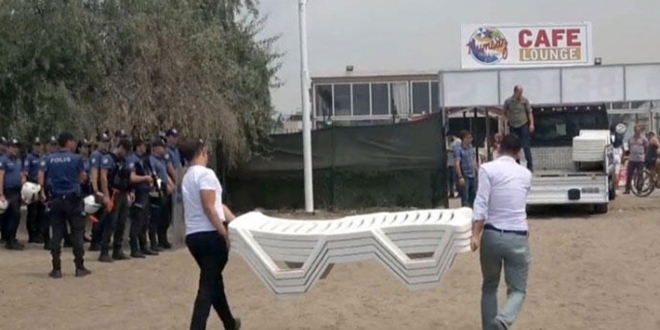 Gazinin darbedildiği kafe kapatıldı