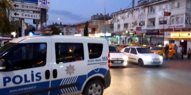 Ankara'da izinsiz gsteriye polis mdahalesi