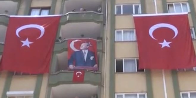 Hatay'a şehit ateşi düştü