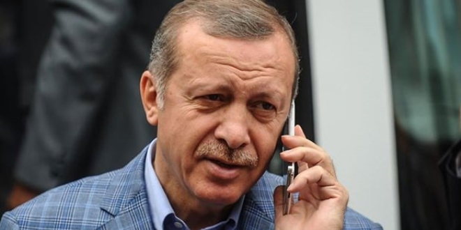 Erdoğan, Emine Bulut'un babasıyla görüştü