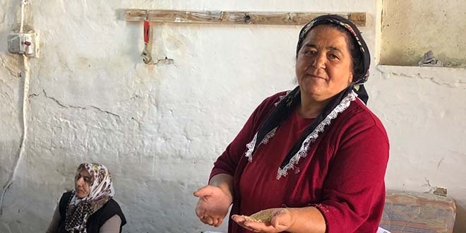 'Döndü bacı' 20 yıldır değirmen işletiyor