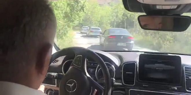 Binali Yıldırım kendi kullandığı araçla Nemrut'a çıktı
