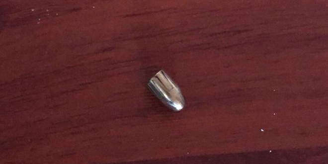 Su içmek için mutfağa gitti, maganda kurşunundan kıl payı kurtuldu