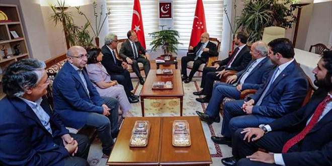 HDP'den Saadet Partisine 'kayyum' ziyareti