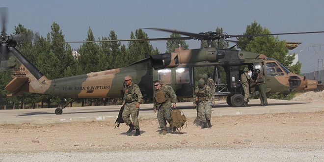 Güvenli bölgede ikinci ortak helikopter uçuşu gerçekleştirildi