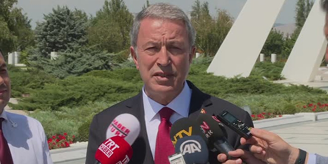 Bakan Akar'dan 'Güvenli Bölge' açıklaması