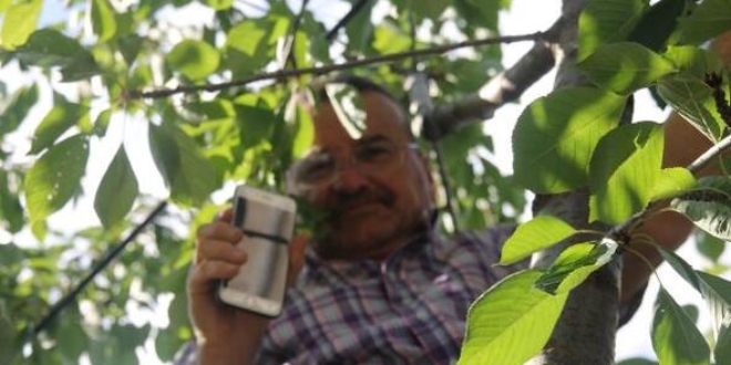 Cep telefonu ile konuşmak için çatılara çıkıyorlar