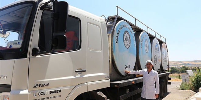 Süt toplama tesisi 700 aileye ekmek kapısı oldu
