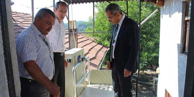 Kaymakamlıktan diyaliz hastasına engelli asansörü