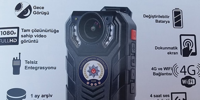 Yaka kamerasıyla polise şeffaflık