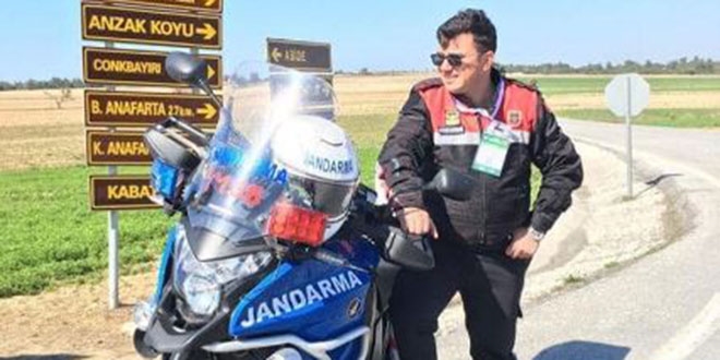 Motosikletli jandarma, tıra arkadan çarparak hayatını kaybetti