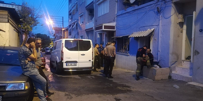 İzmir'de yangın sonrası şüpheli ölüm