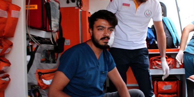 Aksaray'da erkek hemşire darbedildi