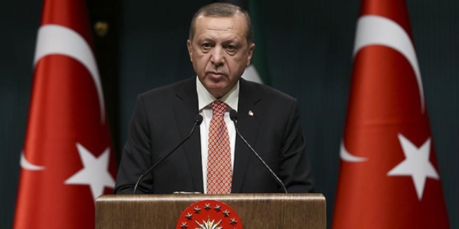 Erdoğan'dan şehit ailelerine başsağlığı