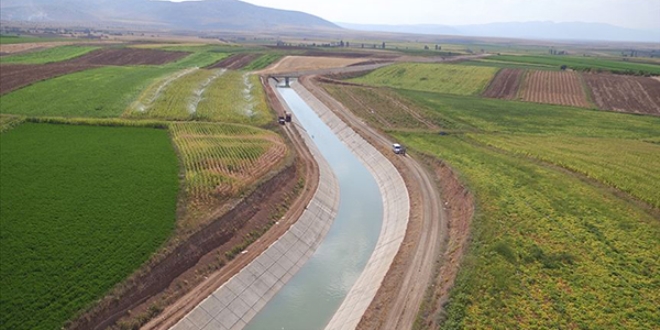 Yukarı Göksu'dan gelen su Konya Ovası'yla buluştu