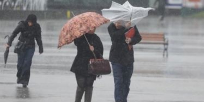 Meteorolojiden kuvvetli rüzgar ve fırtına uyarısı