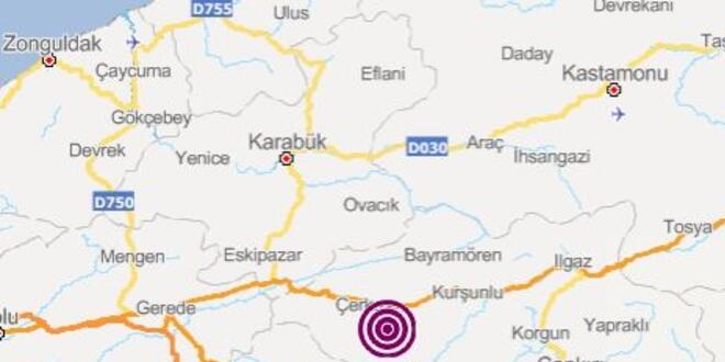 Çankırı sallanmaya devam ediyor. Bir deprem daha oldu