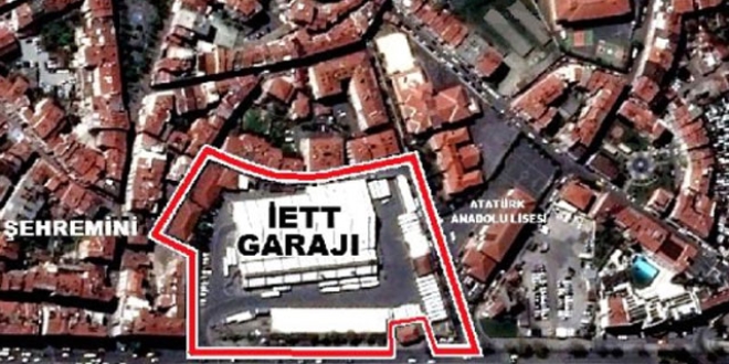 Topkapı İETT Garajı, park oluyor