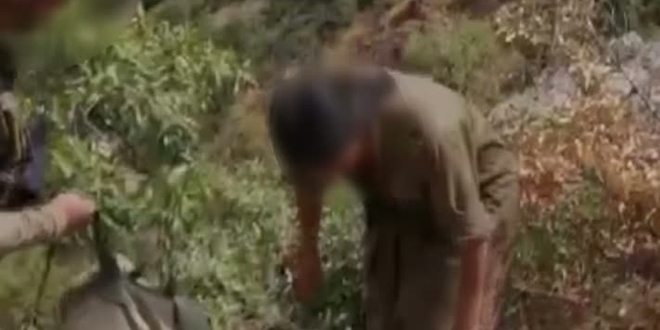 Yaralı teröriste ilk müdahaleyi komandolar yaptı/Video