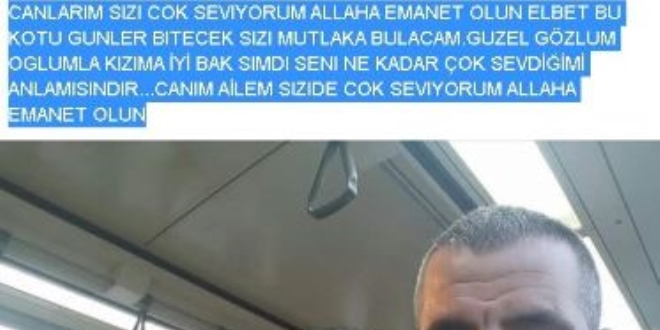 Firari cinayet zanls, sosyal medyadan ailesine mesaj yollad