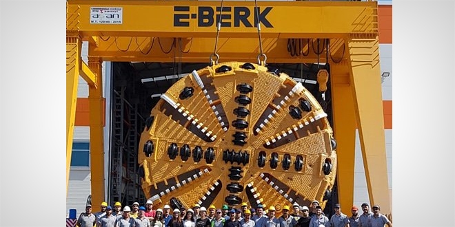 Dünyada 7 ülkede var... Yerli tünel açma makinesı üretildi