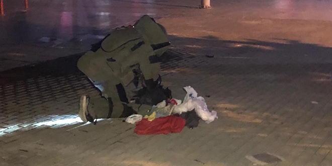 Başkent'te şüpheli çanta alarmı