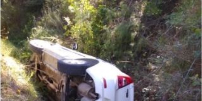 Okul müdürü trafik kazasında yaralandı