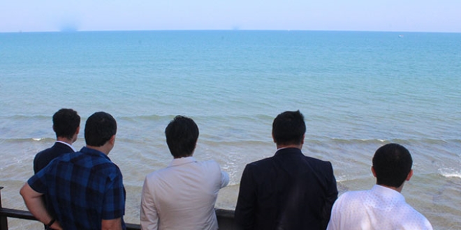 Ordu'da tespit edilen denizdeki kalıntılar araştırılıyor