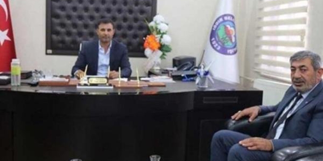 MHP'li Başkan'dan HDP'li Başkan'a ziyaret