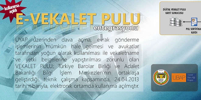 Avukatlara e-Pul ve harç ödemelerinde kredi kartı kolaylığı