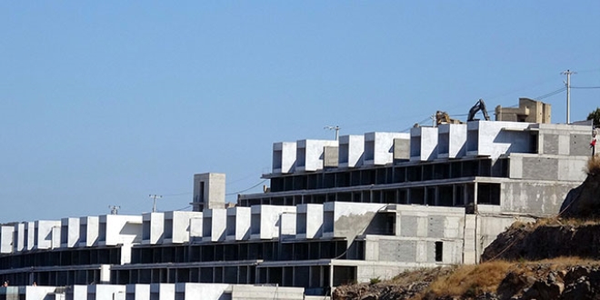 Bodrum'daki proje tepki çekmişti! Blokları yıkılıyor