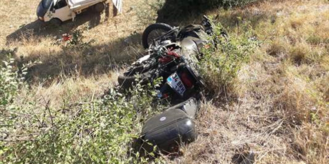 Tire İlçe Emniyet Müdürü trafik kazası geçirdi