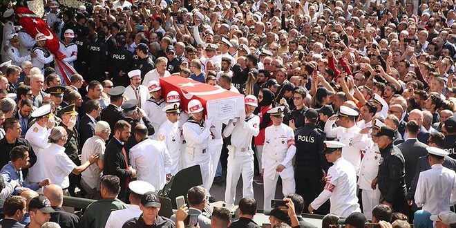 Şehit astsubay son yolculuğuna uğurlandı