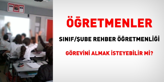 retmenler, snf/ube rehber retmenlii grevini almak istemeyebilir mi?