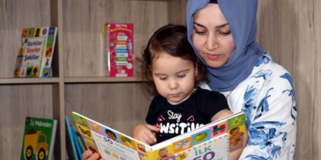 İlk bebek ve çocuk kütüphanesi Tokat'ta açıldı