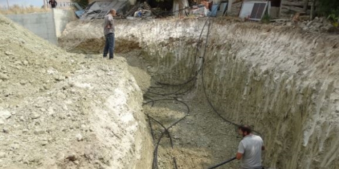 Toprağın altındaki enerjiyi kullanarak evi ısıtacak