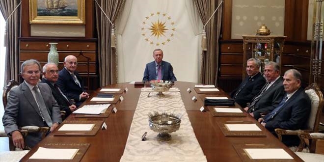 Cumhurbaşkanı Erdoğan, Yüksek İstişare Kurulunu topladı