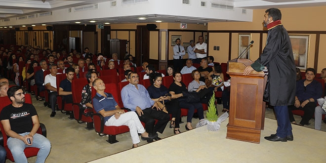 Mersin'de 23 stajyer avukat yemin edip cübbe giydi