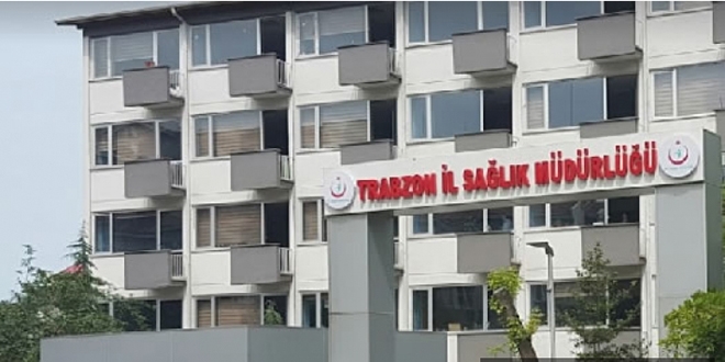 Trabzon İl Sağlık Müdürlüğünde yangın çıktı
