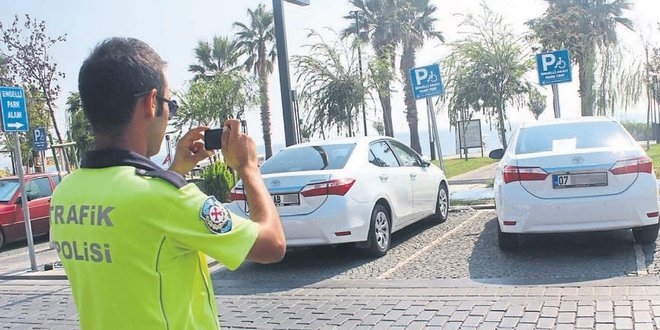 Otoparkta işgale ceza yağıyor