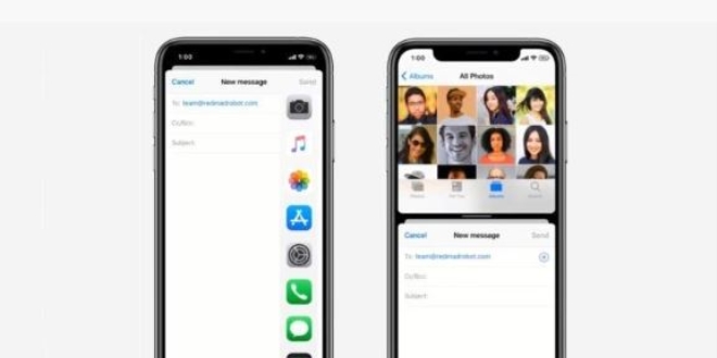 iPhone'larda yeni dönem! Ekran ikiye bölünüyor