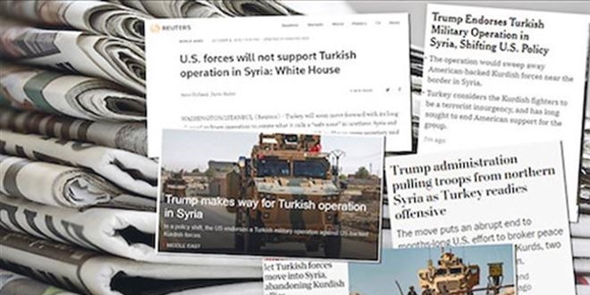 Batı medyası terörle omuz omuza