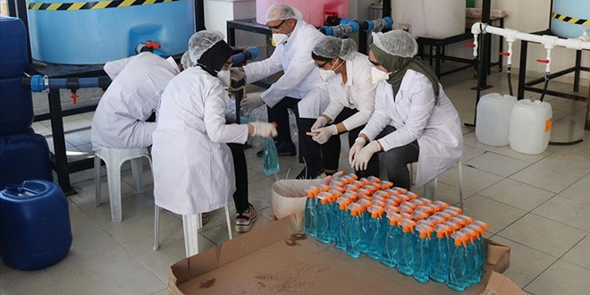 Öğrencilerin ürettiği deterjandan 5 milyon liralık ciro