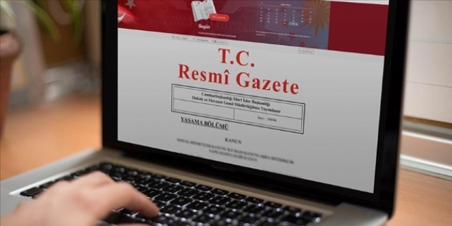 TBMM kararlar Resmi Gazete'de Yaymland