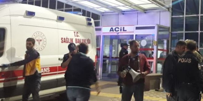 Tokat'ta hastane bahçesinde silahlı kavga: 1 ölü