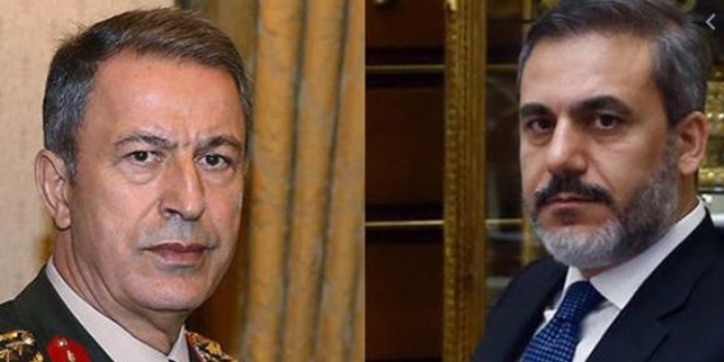 Akar, Komuta kademesi ve Fidan toplantıda bir araya geldi