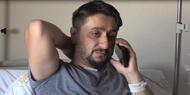 Terör saldırısında yaralanan doktor hastalarını merak ediyor