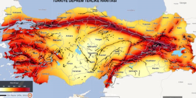 'Deprem bu kollar zerinde olacak'