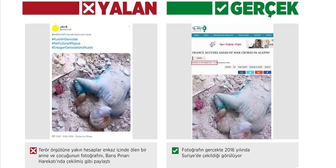 Barış Pınarı Harekatı aleyhine manipülasyon girişimi